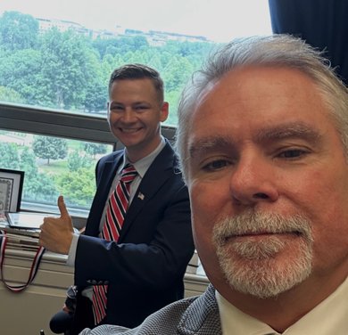 Robb Carter and Isaiah Ascher in Washington, DC